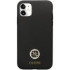 Guess GUHCN614DGPK iPhone 11 / Xr 6.1czarny/black hardcase Silicone Logo Strass 4G